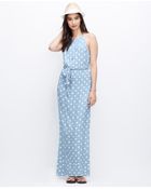 Ann Taylor Petite Polka Dot Maxi Dress - Lyst