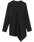 Proenza Schouler Satin Back Crepe Top - Lyst