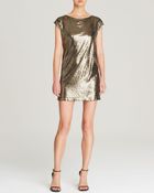 Michael Stars Dress - Cap Sleeve Sequin - Lyst