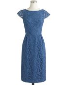 J.Crew Elsa Dress In Leavers Lace - Lyst