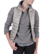 Herno Fitted Vest - Lyst