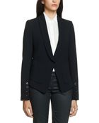 Patrizia Pepe Viscose Crepe Jacket - Lyst