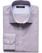 Banana Republic Slim-Fit Non-Iron Micro-Check Shirt - Lyst