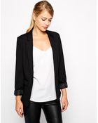 Oasis Ponte Jacket - Lyst