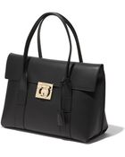 Ferragamo Medium Tote - Lyst