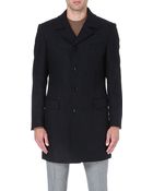 Hugo Boss Dave Patterned Coat - Lyst