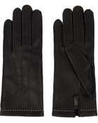 Agnelle Leather Gloves - Lyst