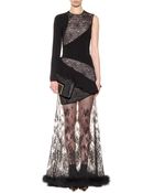 Alessandra Rich Cotton And Lace Dress - Lyst