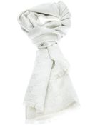 Gucci Logo Print Scarf - Lyst