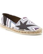 Nicholas Kirkwood Flat Espadrille Loafer in Grey - Lyst