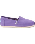 Toms Womens Canvas Classics - Lyst