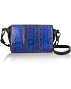 Alexander Wang Pelican Sling Elaphe And Matte-Leather Shoulder Bag - Lyst