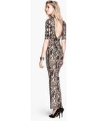 H&M Maxi Dress - Lyst