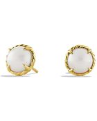 David Yurman Chatelaine Earrings In 18K Gold - Lyst