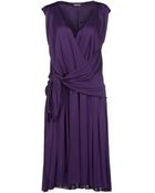 John Galliano Kneelength Dress - Lyst