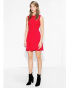 Mango Ruffle Skirt Dress - Lyst