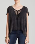 Free People Tee - Too Cool For School - Lyst