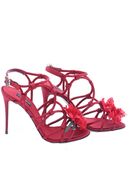 Dolce & Gabbana Sandalo Rosso - Lyst