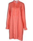 Aspesi Short Dress - Lyst
