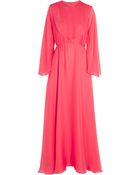 Valentino Silk-Chiffon Gown - Lyst