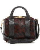 Alexander Wang Rockie Calf-Hair And Leather Tote - Lyst