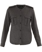 Isabel Marant Iggy Slim Fit Shirt Jacket - Lyst