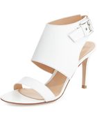 Gianvito Rossi Leather Halter Sling Sandal - Lyst