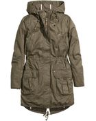 H&M Parka - Lyst
