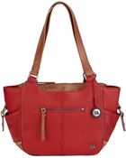 The Sak Kendra Leather Satchel - Lyst