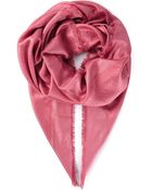 Fendi Ff Logo Scarf - Lyst