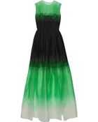 Jonathan Saunders Devana Printed Silk-Organza Maxi Dress - Lyst