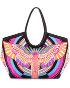 Mara Hoffman Rainbow Bird Bag - Rainbow Bird Lilac - Lyst