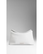Burberry Small Grainy Leather Clutch Bag - Lyst