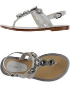 Patrizia Pepe Thong Sandal - Lyst