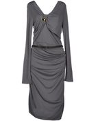 Gucci Kneelength Dress - Lyst