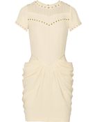 Isabel Marant Keaton Studded Crepe Dress - Lyst