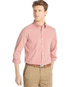 Izod Slim-Fit Gingham Shirt - Lyst