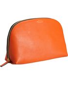 Smythson Chameleon Ladies Washbag - Lyst