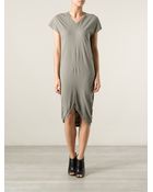 Lost and Found Pleated Colum Dress - Lyst