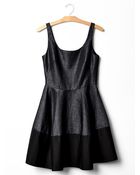 Gap Colorblock Tank Fit & Flare Dress - Lyst