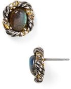 Alexis Bittar Labradorite Feathered Stud Earrings - Lyst