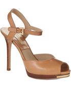 Michael Kors Bailee Platform Stilettos - Lyst