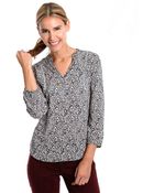 Lucky Brand Ditsy Floral Print Top - Lyst