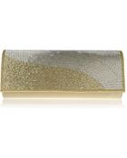 Nina Hudson Beaded Satin Clutch - Lyst