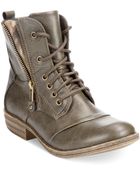 American Rag Bunkker Short Combat Booties - Lyst