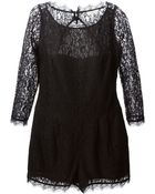 Joie Lace Playsuit - Lyst