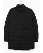 Mango Quilted Coat - Lyst