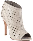 Alice + Olivia Gerri Bootie Nude Leather - Lyst