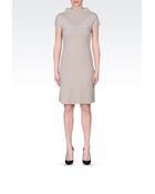 Armani Dress In Ribbed Virgin Wool - Lyst