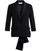 OSMAN Virgin Wool Tuxedo Jacket - Lyst